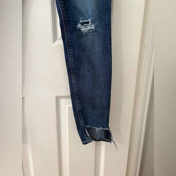 Lucky brand Ava skinny jeans blue stretch denim size 4/27=28x28 - Picture 3 of 15
